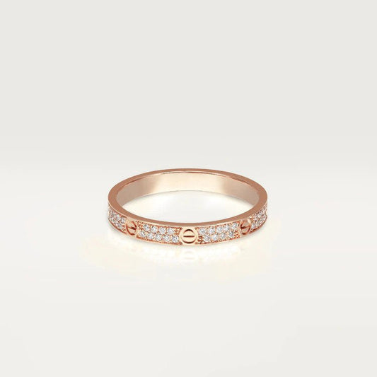 [Marins]LOVE RING 2.65MM DIAMOND